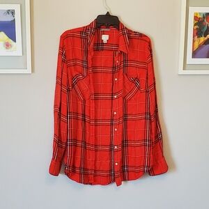 A New Day Red Buttonup Shirt
